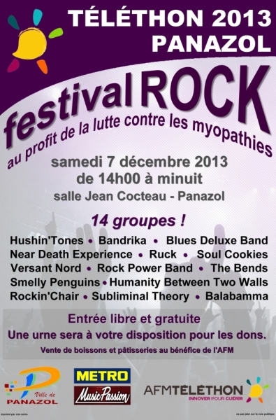 Téléthon 2013 - Festival rock