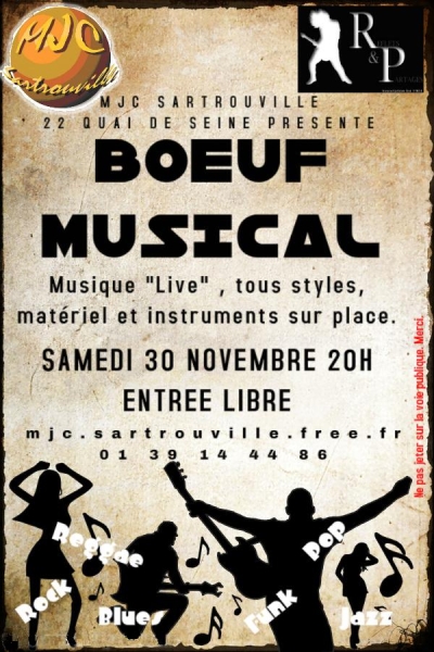 Jam Session Boeuf dans le 78